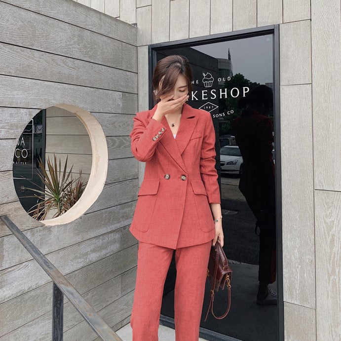 Women's professional temperament blazer