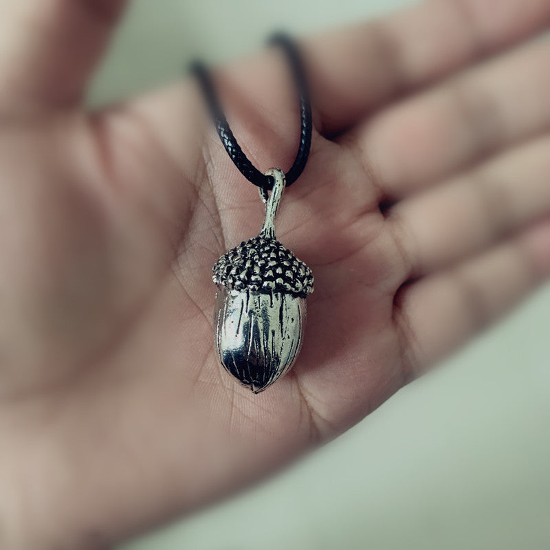 Pine cone necklace