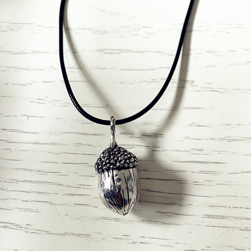 Pine cone necklace