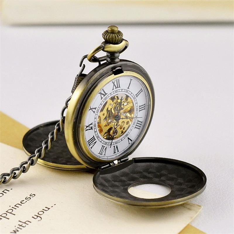 Mechanical Pocket Watch Retro Men And Women Gift Souvenir Pocket Watch