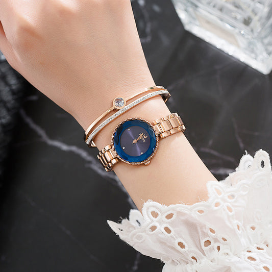 Watch Set Women Luxury Bracelet Necklace Gift For Girlfriend