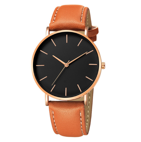 Personality fashion twelve nails men and women belt watch