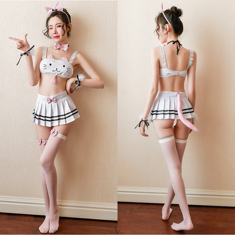 Cat Girl Sexy Underwear Sao Bra Sexy Pajamas