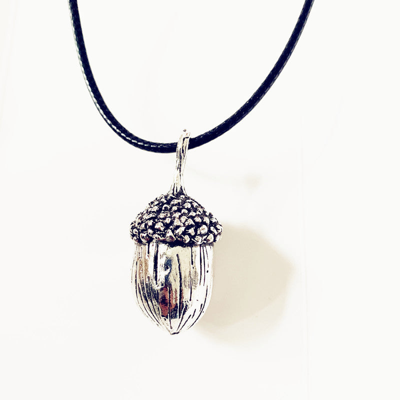 Pine cone necklace