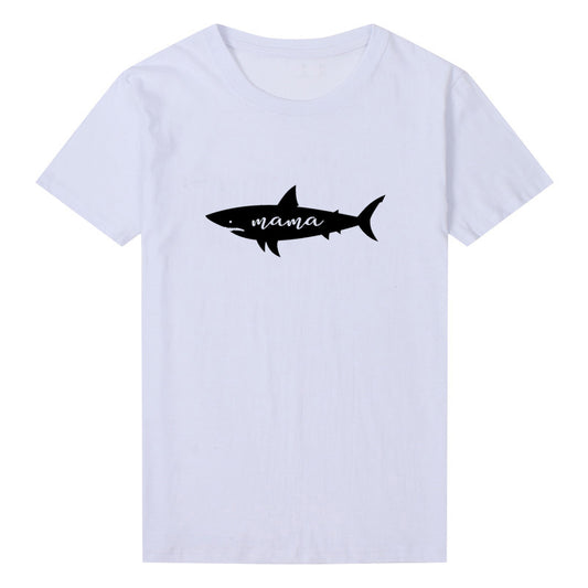Shark graphic T-shirt