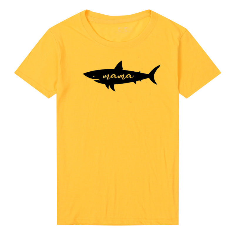 Shark graphic T-shirt
