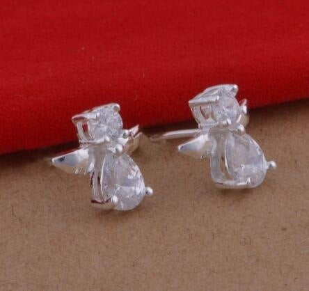 Angel Diamond Stud Earrings
