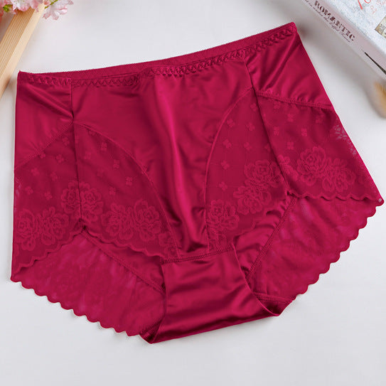 High waist bag hip plus size panties