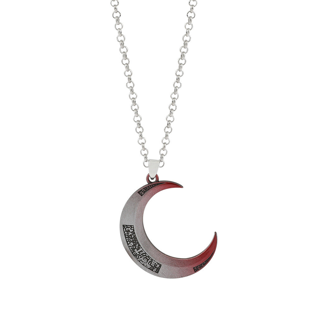 Necklace Moon Knight Pendant Necklace