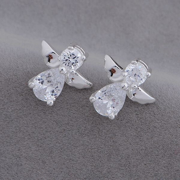 Angel Diamond Stud Earrings
