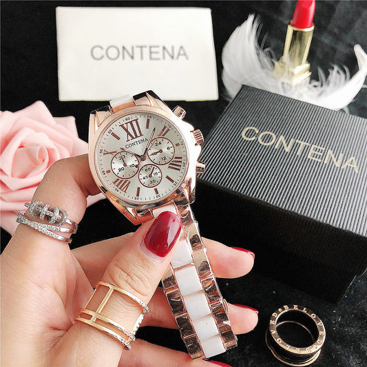 Fashion Temperament New Watch Quartz Watch Diamond Ladies Watch