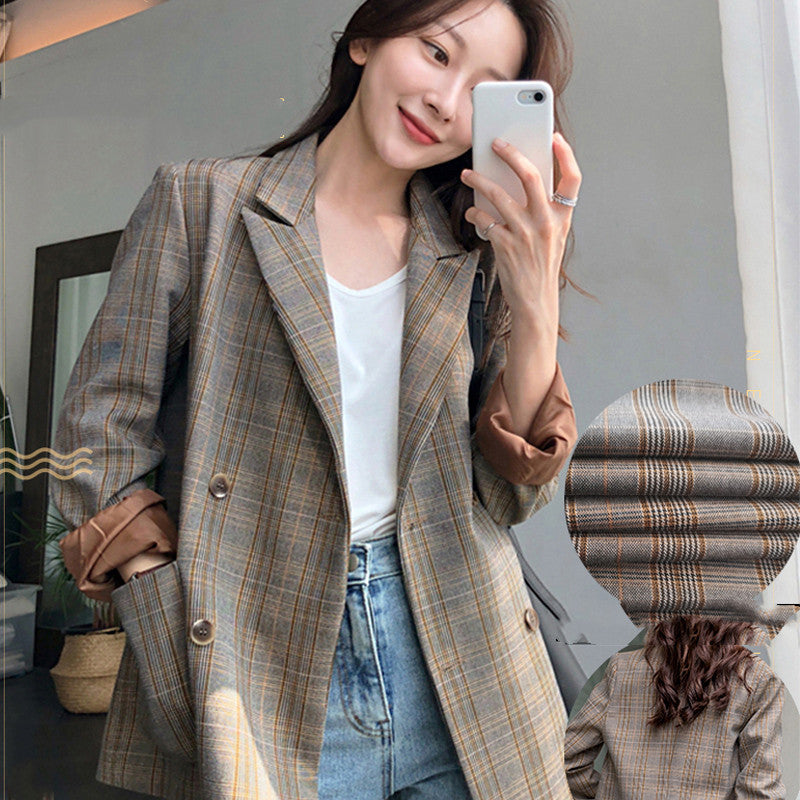 Women's Retro Loose British Style Blazer