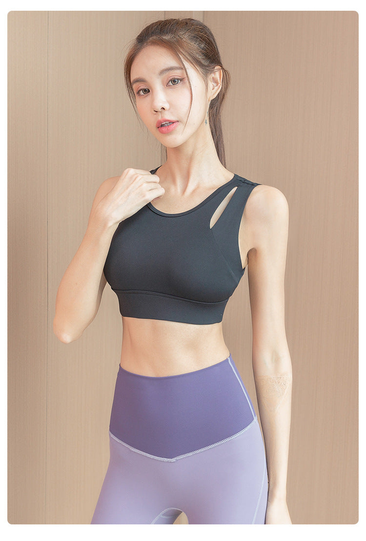 Training Shape Running Fitness Bra Push Up Yoga Tank Top