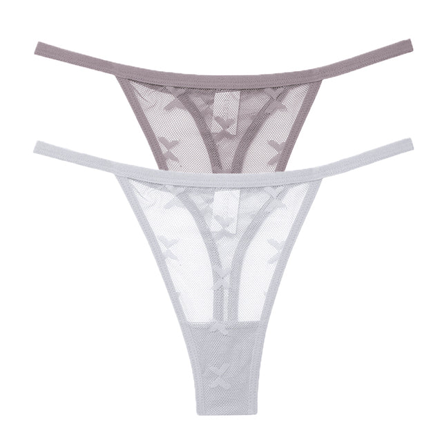 Mesh G-String Women's Panties Transparent Underwear