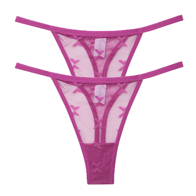 Mesh G-String Women's Panties Transparent Underwear