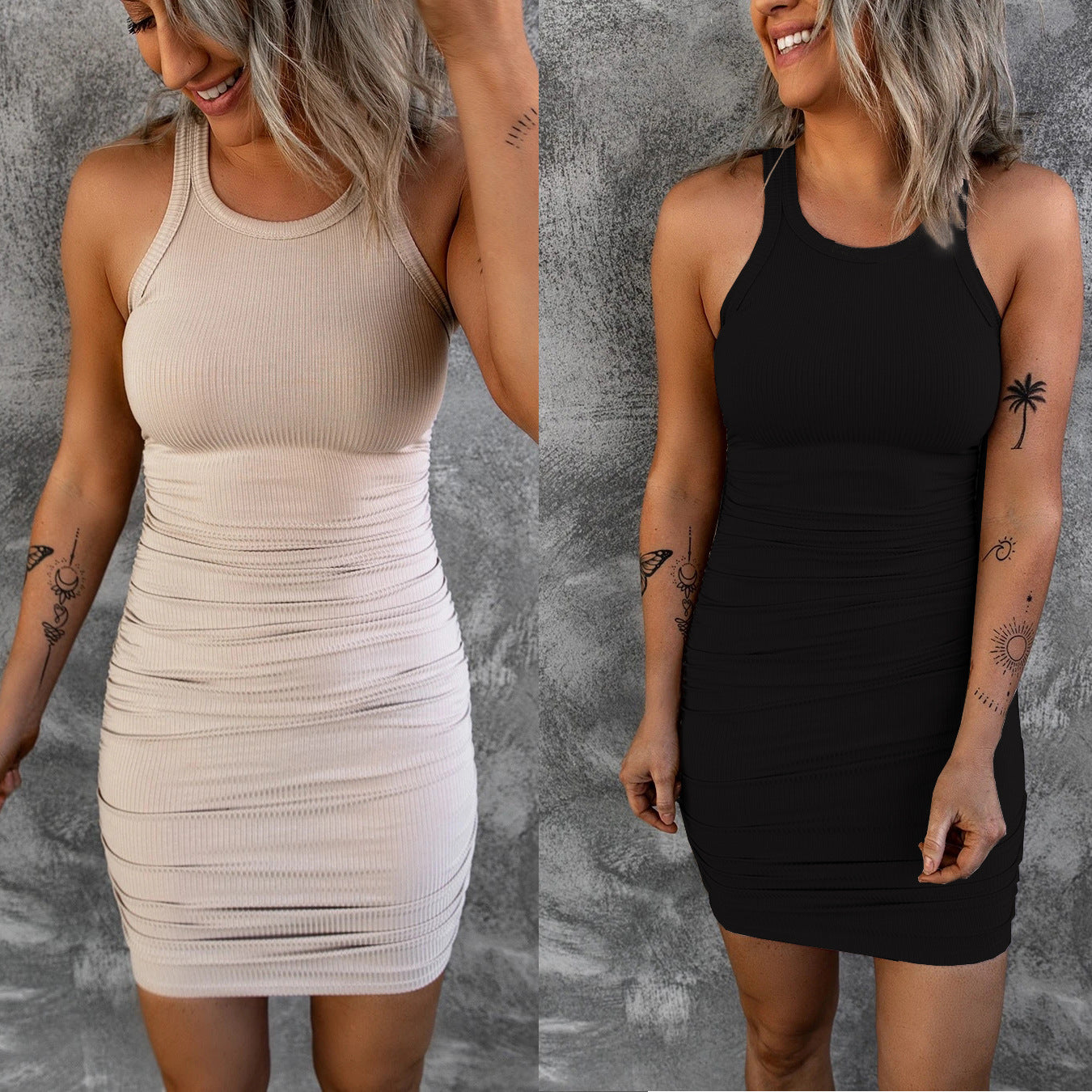 New Women's Casual Tank Top Dress